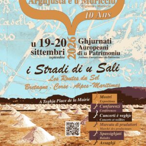 A Festa di i Sensi 2026 affiche 19 et 20 septembre 2026 Arghjusta e u Muricciu
